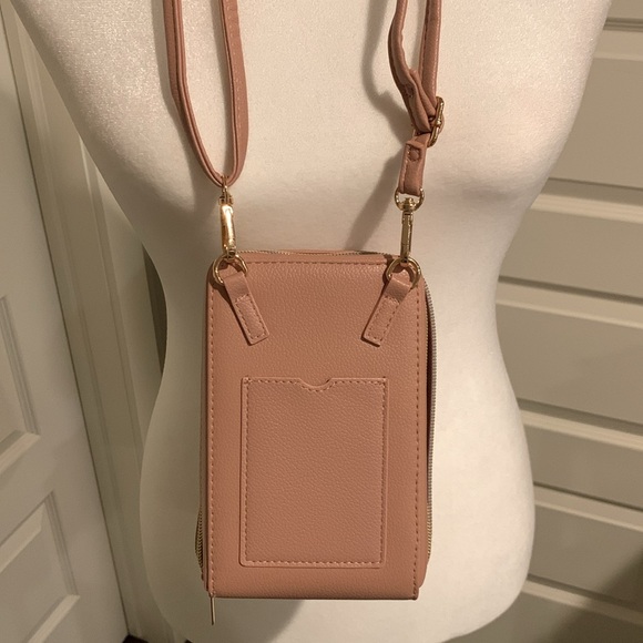 Women’s Soft Pink Crossbody Purse - New Without Tags - Picture 14 of 16